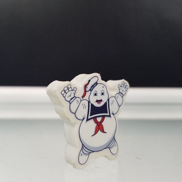 Ghostbusters Stay Puft Marshmallow Man 2016 Rubber Pencil Eraser Collectible - Picture 4 of 7